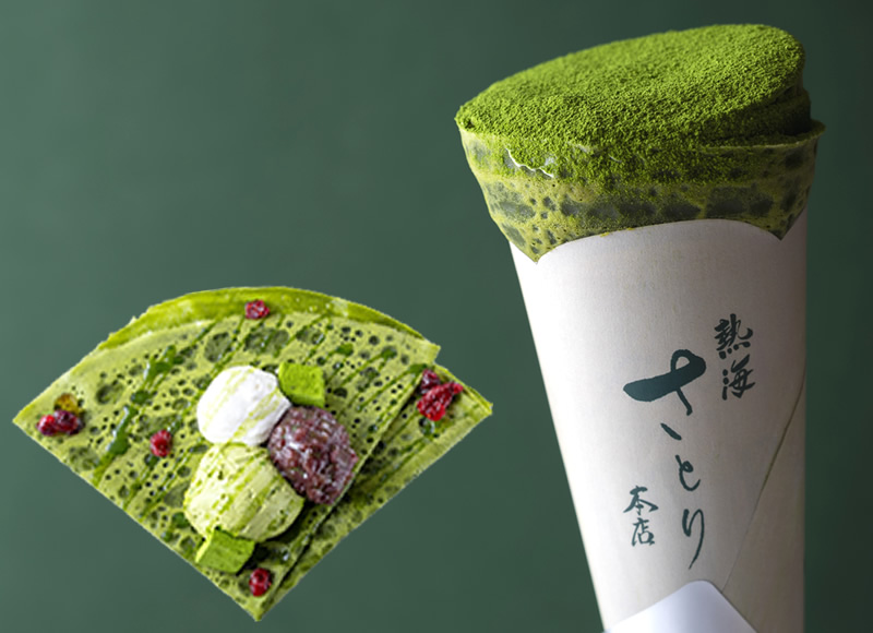 茶都利お濃茶クレープ1